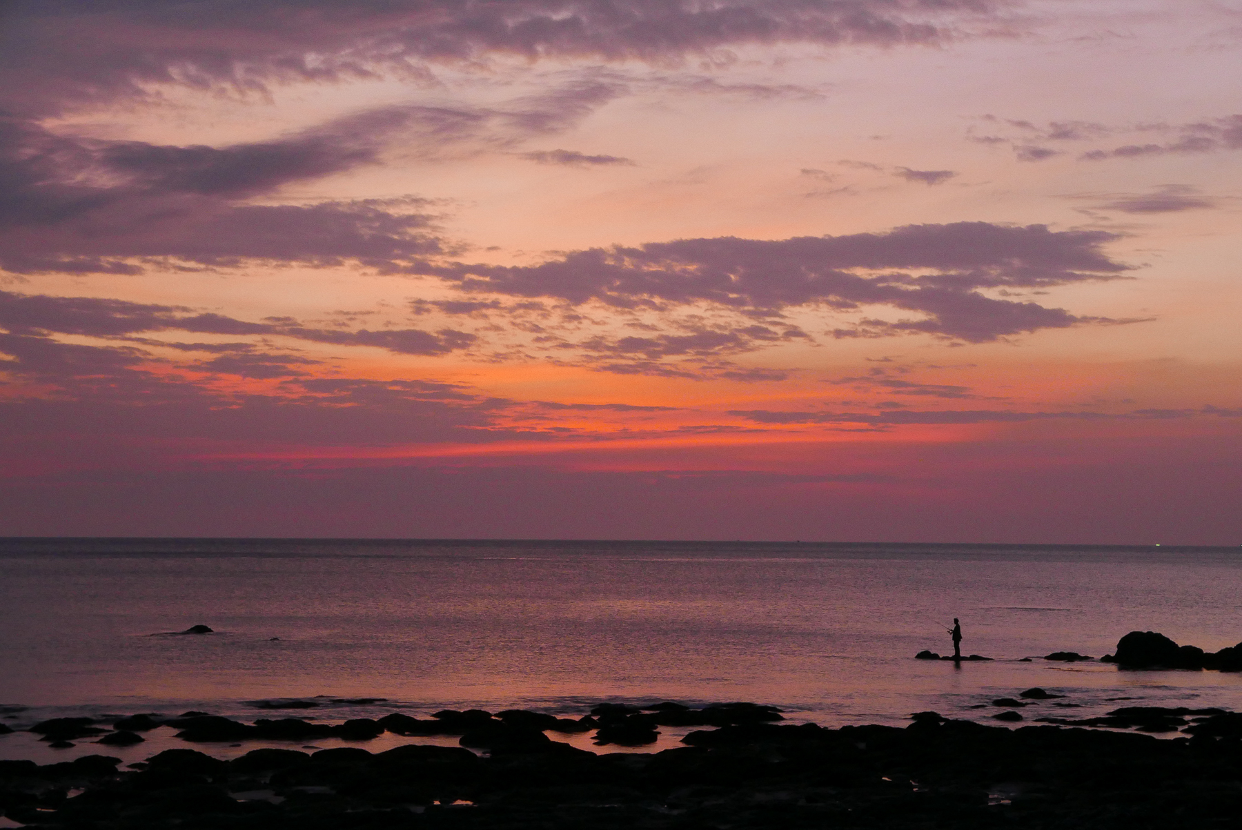 Sunset view from Koh Lanta, Thailand (photo by Irina Stelea)