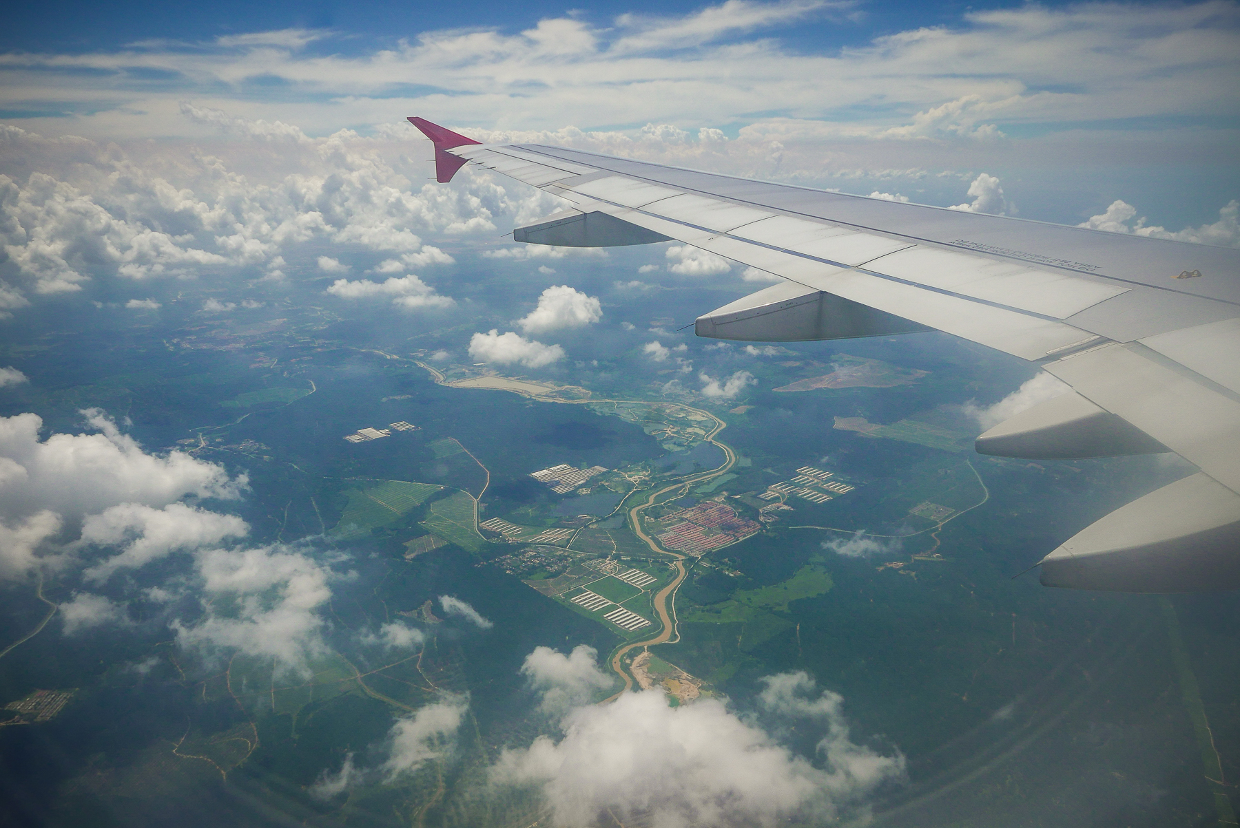 Flight to Kuala Lumpur (photo by Irina Stelea)