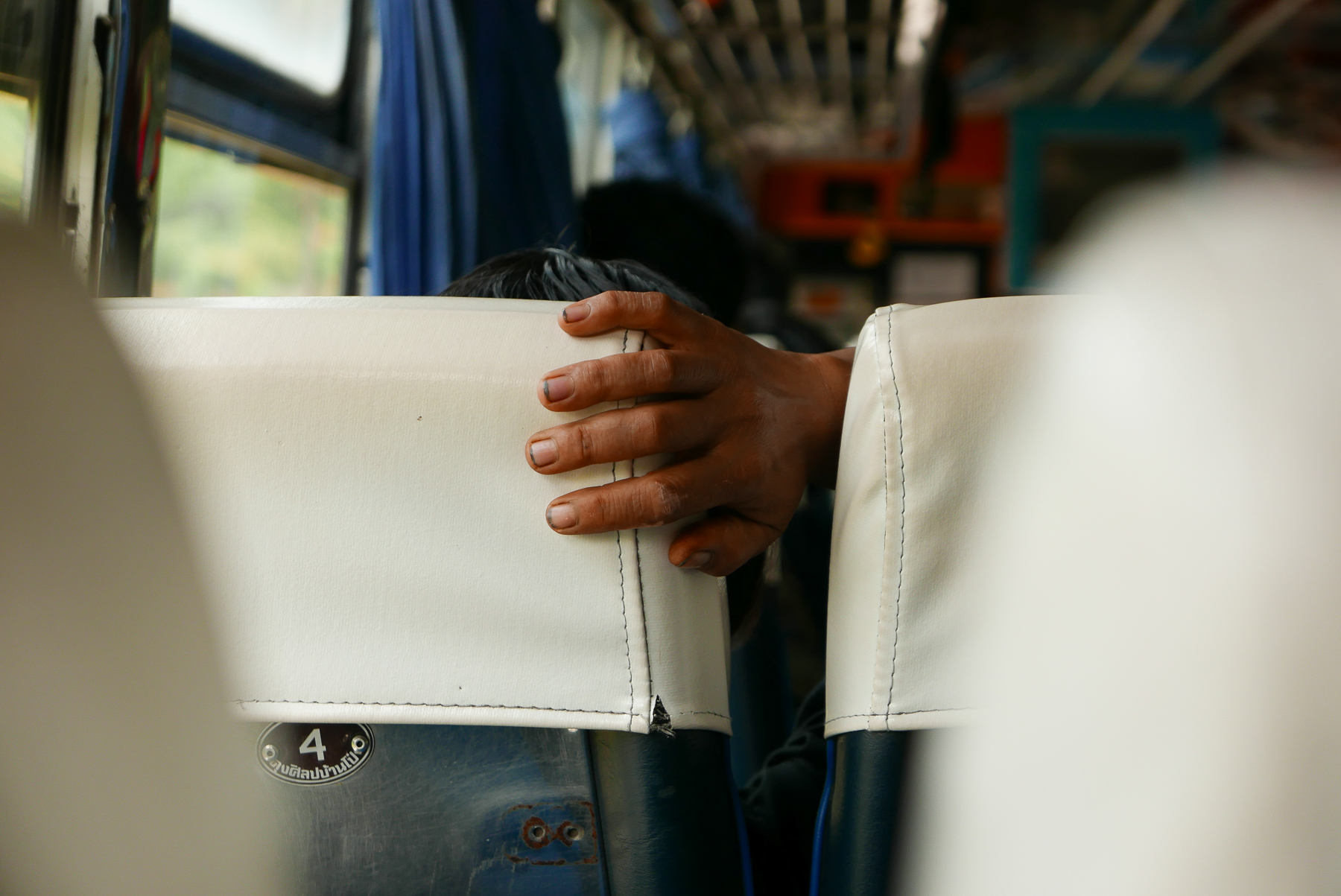 Public bus in Thailand (photo by Irina Stelea)