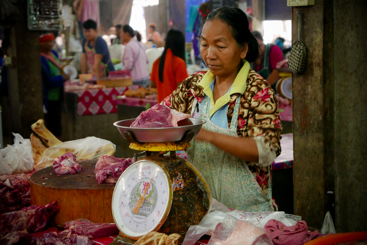 MaeSalong02 Mae Salong morning market