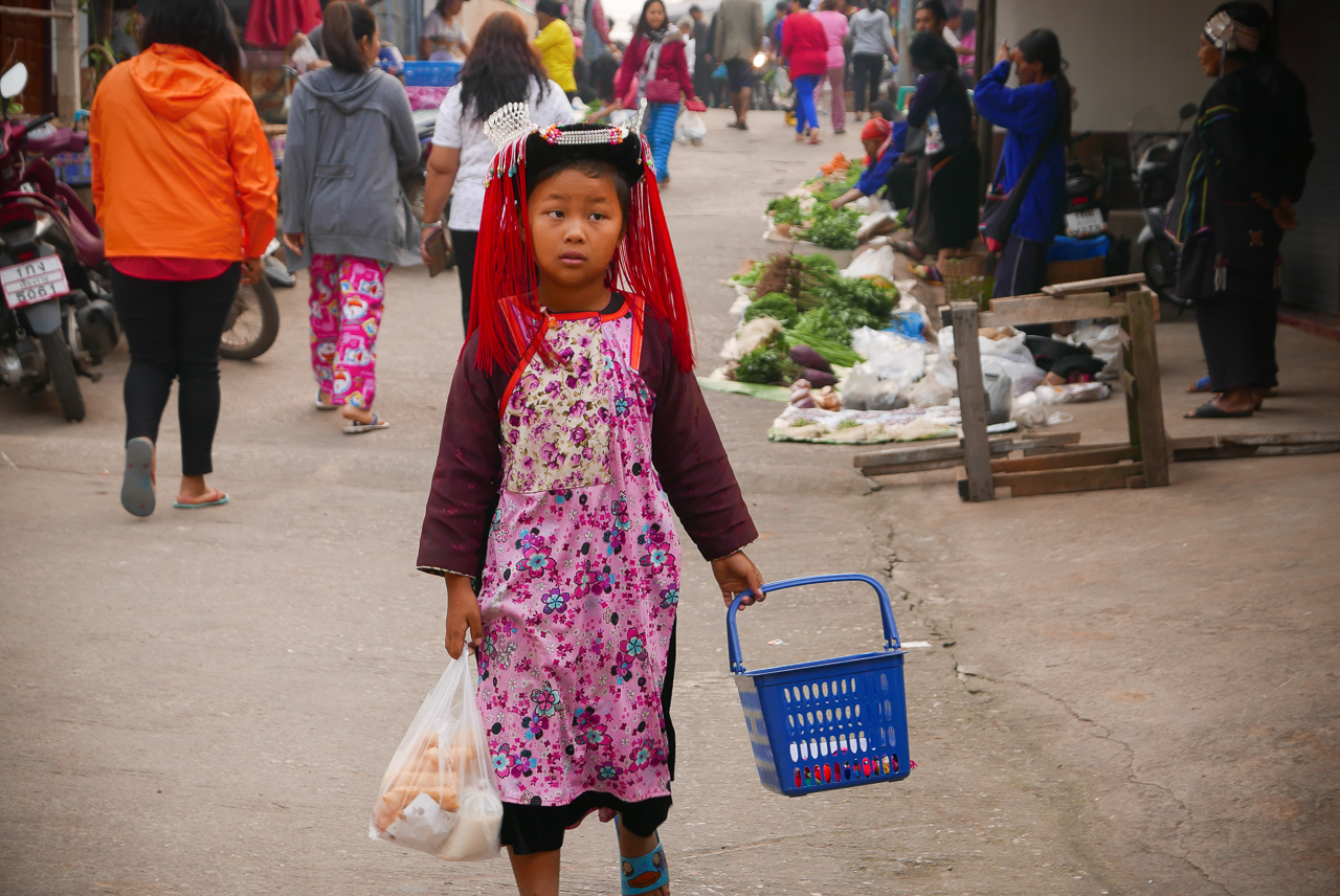 MaeSalong03 Mae Salong morning market