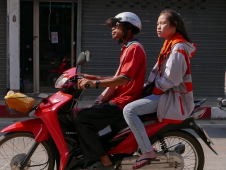 Photo interlude: motorcycle rapture (Mae Sariang)