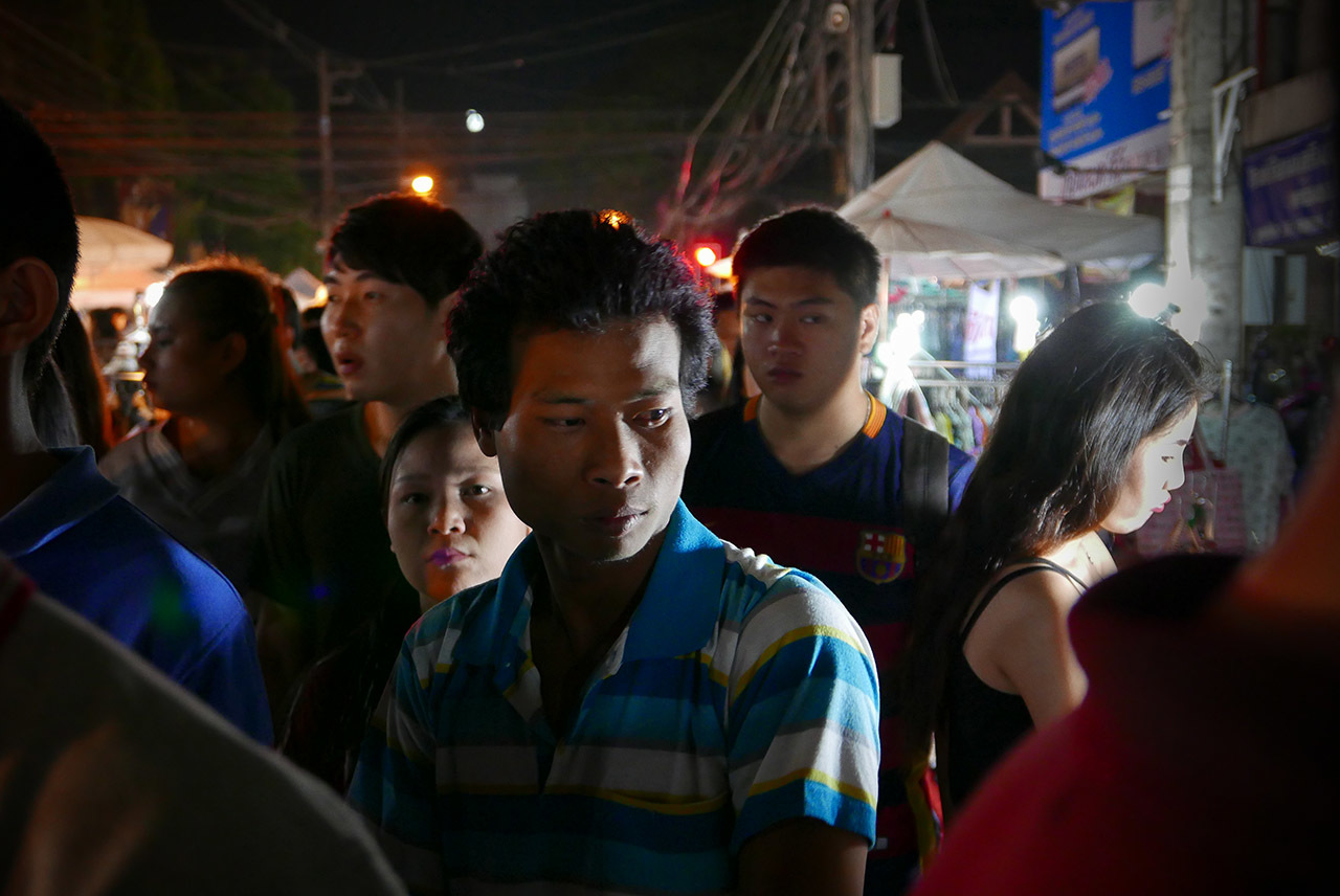 Saturday Walking Street, Chiang Rai (photo by Irina Stelea)