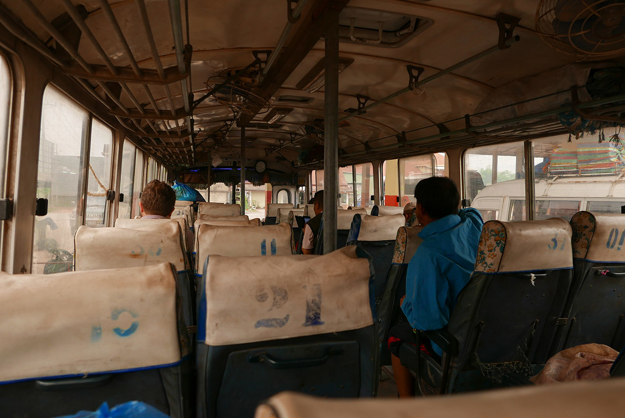 Bus to Phongsali, Laos