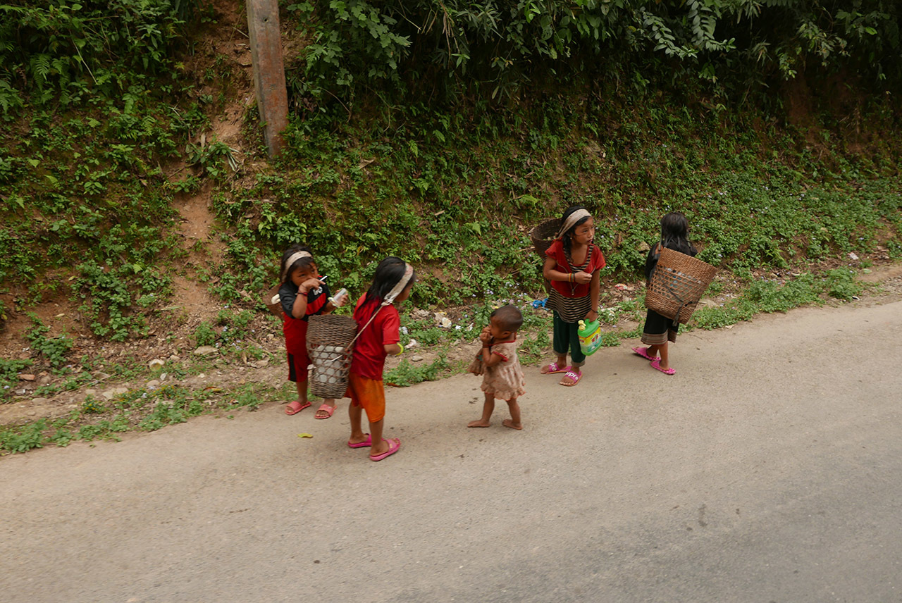 Bus to Phongsali, Laos