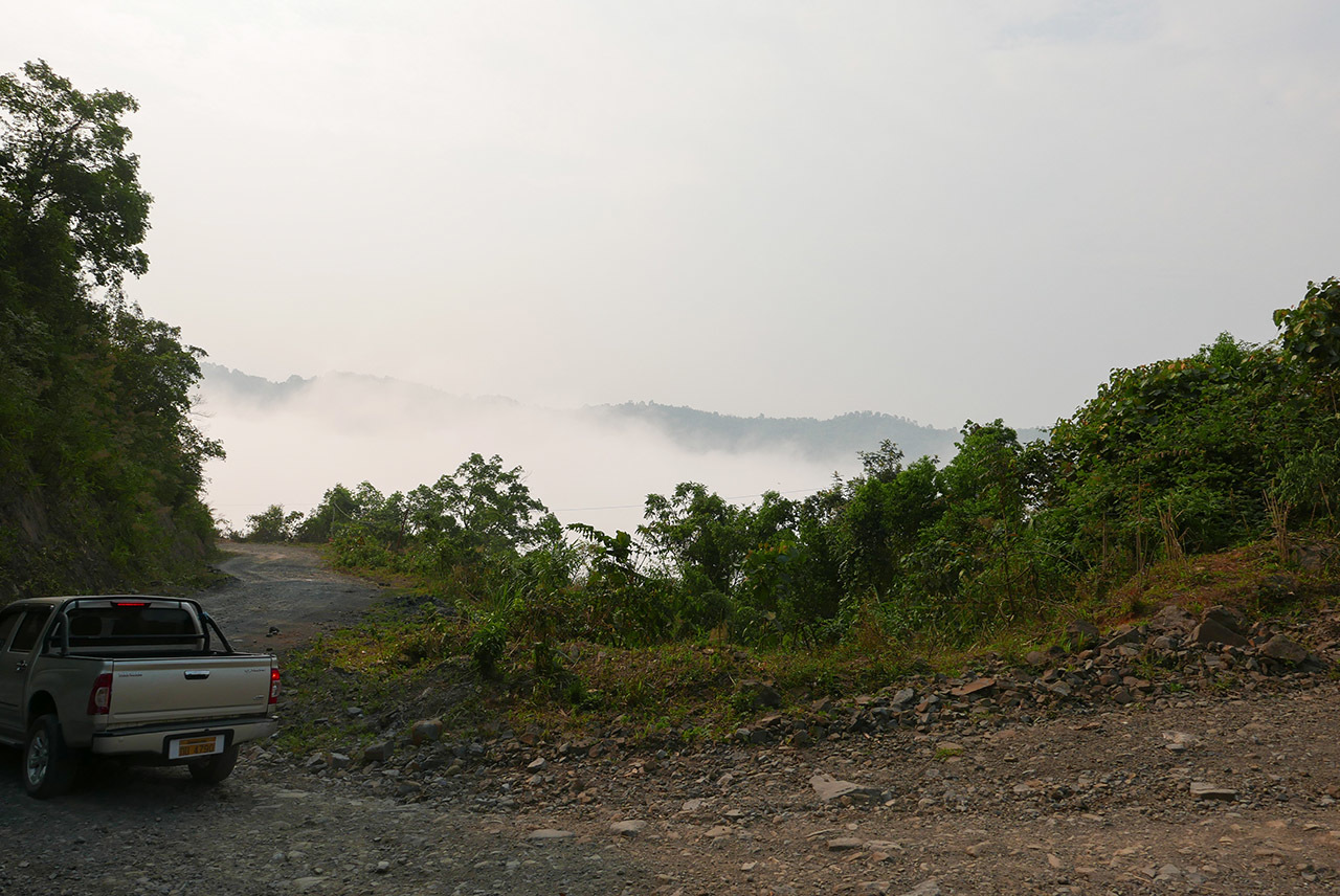 Bus trip to Hat Sa, Laos